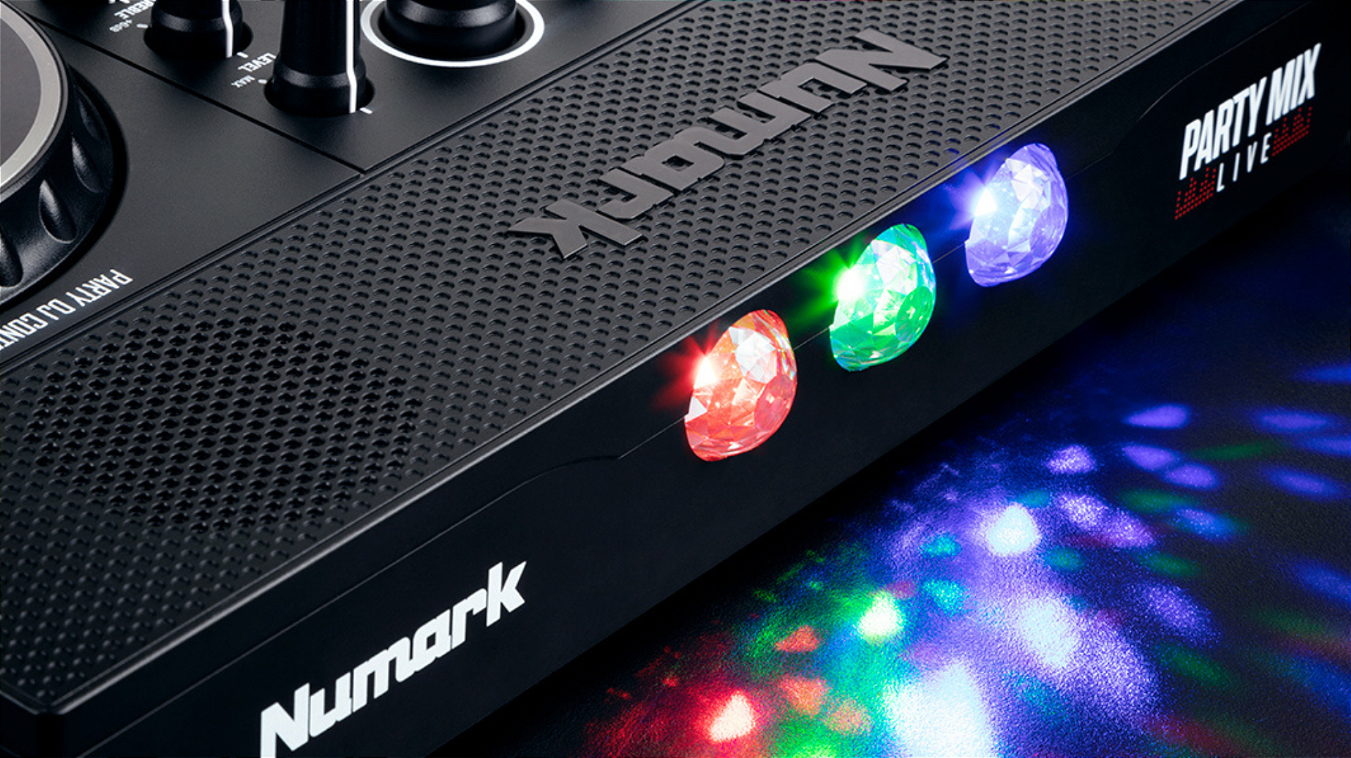 Controlador de DJ Numark Party Mix Live com Luzes e Alto